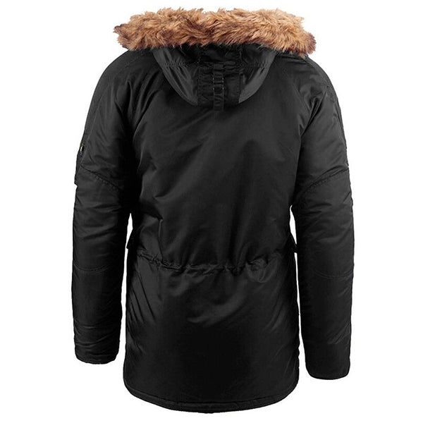 Parka militaire noire