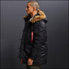 Parka militaire noire