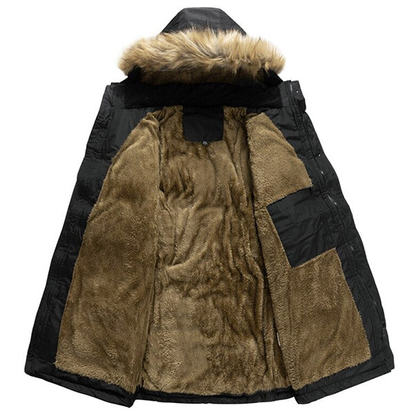 Parka style militaire homme