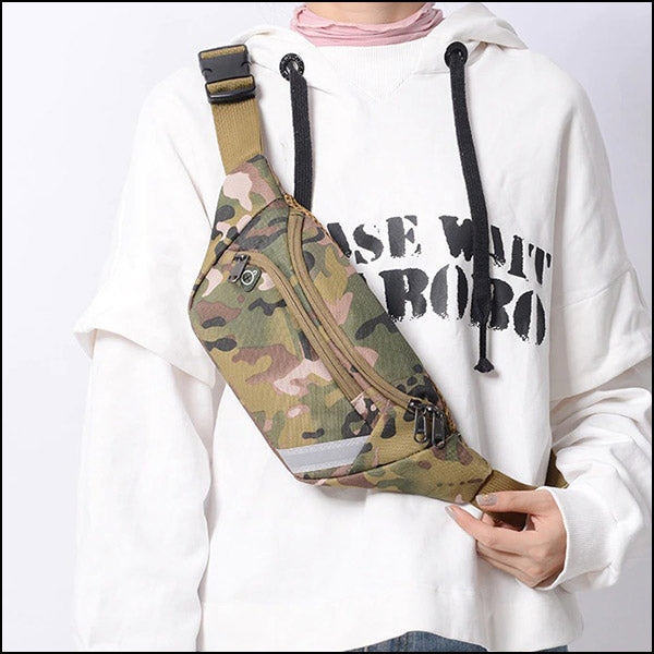 Sacoche banane militaire