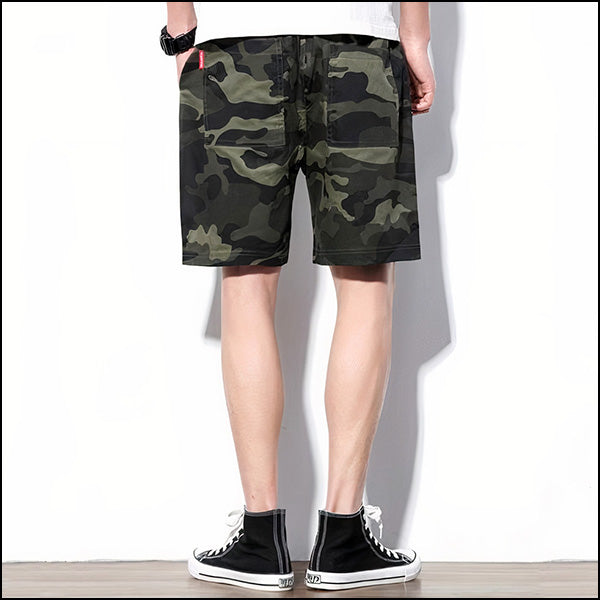 Short camouflage armée