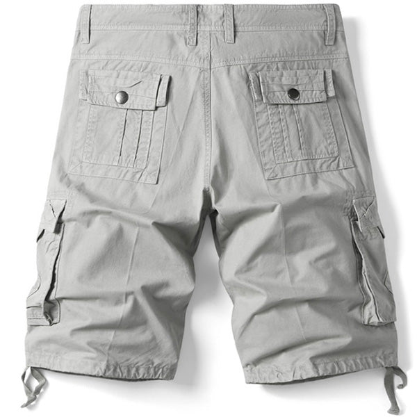 Short militaire gris homme