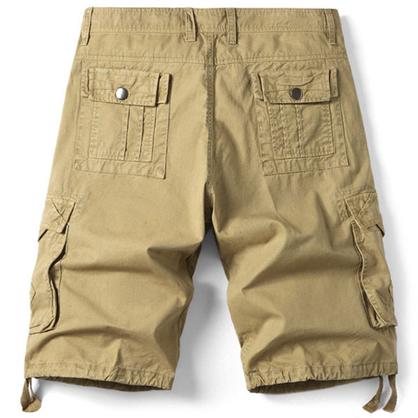 Short militaire kaki