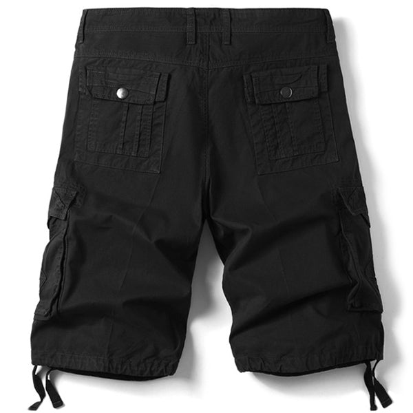 Short militaire noir