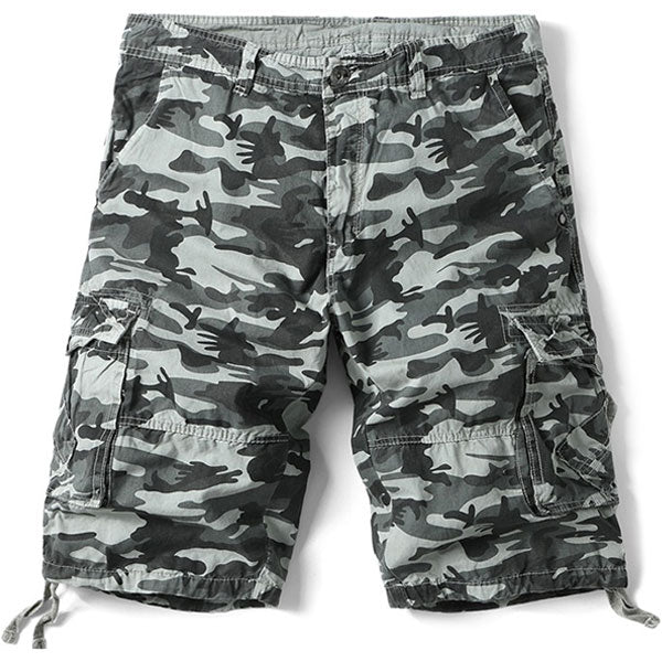 Short treillis militaire homme
