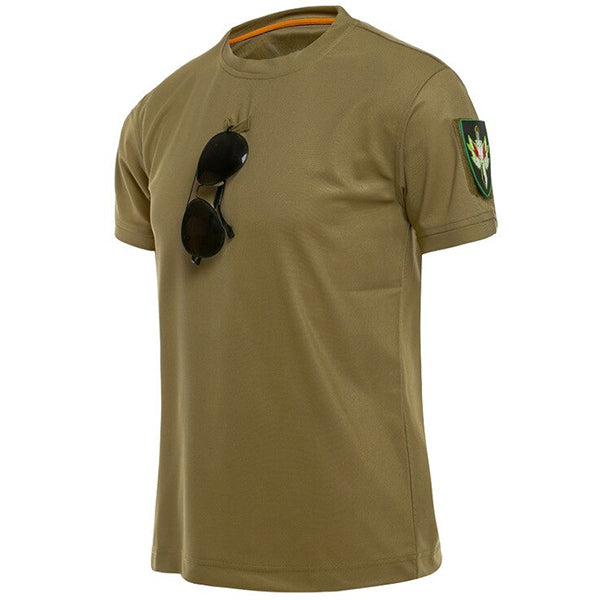 T-shirt militaire homme écusson