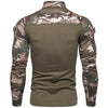 T-shirt militaire homme sport manche longue
