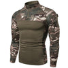 T-shirt militaire homme sport manche longue