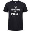 T-shirt militaire trust me im a pilot