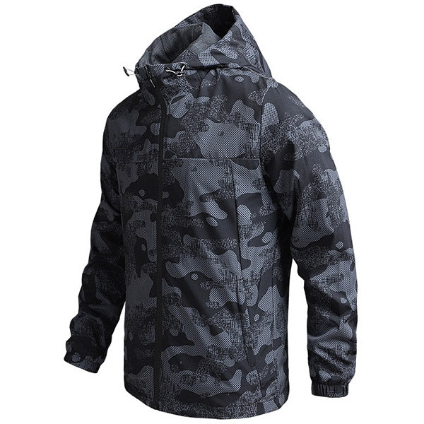 Veste camouflage gris