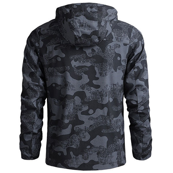 Veste camouflage gris