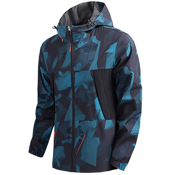 Veste coupe vent camouflage
