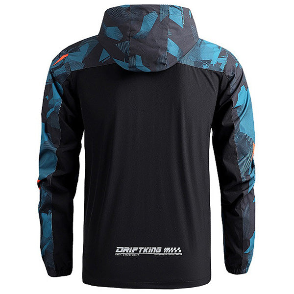 Veste coupe vent camouflage