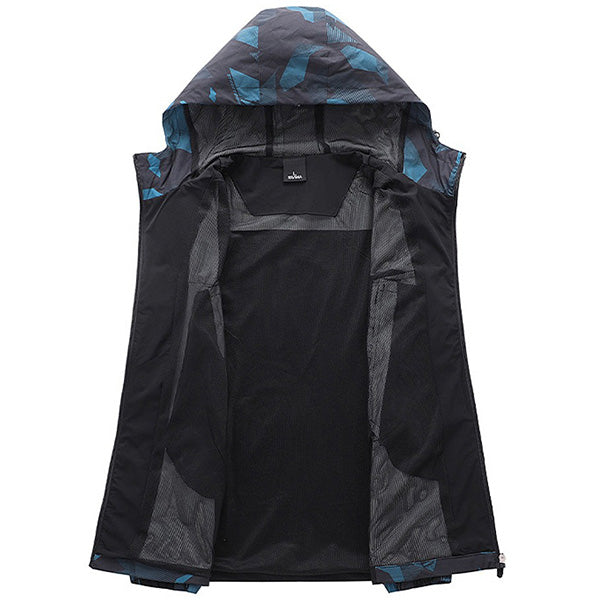 Veste coupe vent camouflage