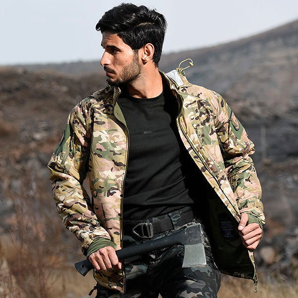 Veste légère homme style militaire