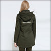 Veste militaire femme longue