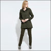 Veste militaire femme longue