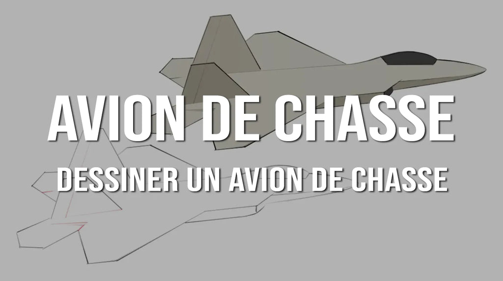 Comment dessiner un avion de chasse