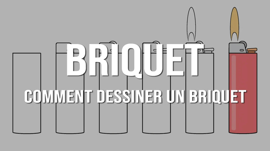 Comment dessiner un briquet