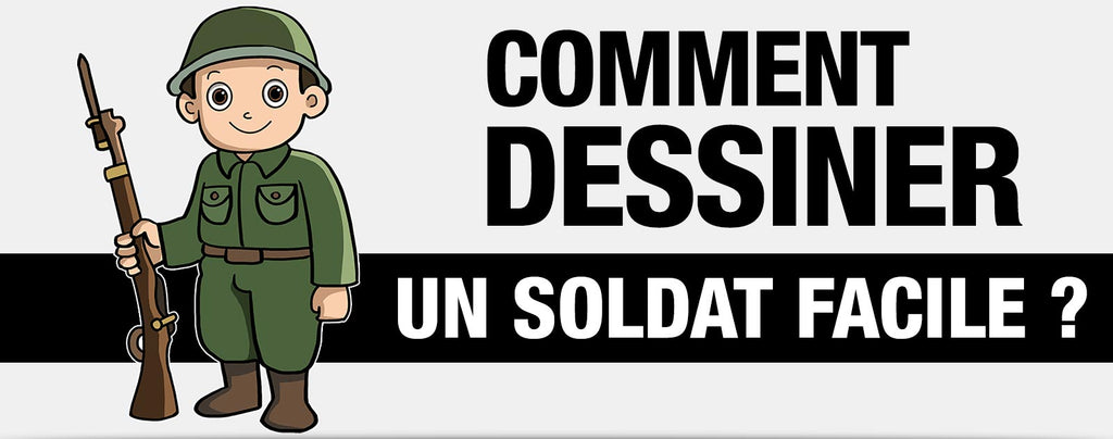 Comment dessiner un soldat facile ?