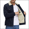 Blouson aviateur homme bleu marine
