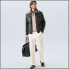 Blouson aviateur marron homme