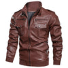 Blouson aviateur simili cuir homme