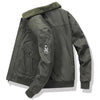 Blouson aviateur vert