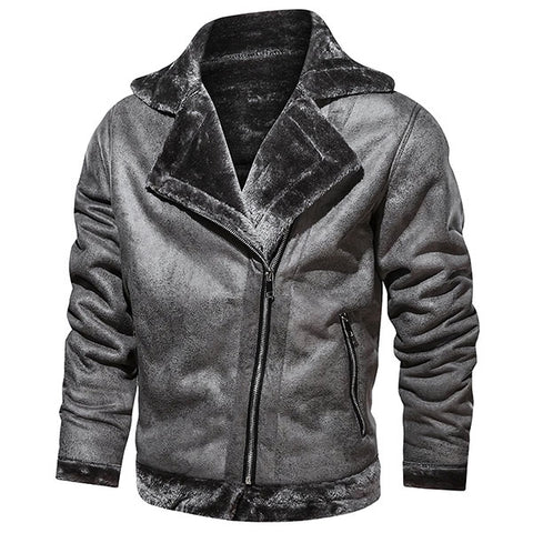 Générique Veste Cuir Homme- Blouson Aviateur Homme Fermeture Éclair De Couleur Unie Veste Matelassée Biker Similicuir Manteau Hiver Printemps Et Automne Tendance Générique Veste Cuir Homme- Blouson Aviateur Homme Fermeture Éclair De Couleur Unie Veste Matelassée Biker Similicuir Manteau Hiver Printemps Et Automne Tendance