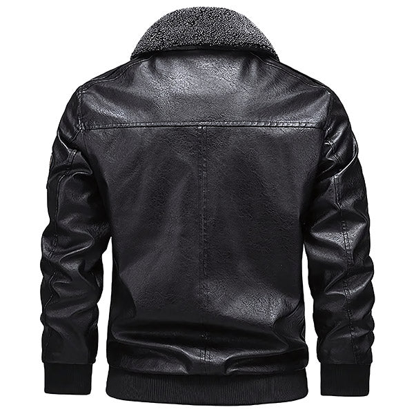 Blouson cuir homme aviateur vintage