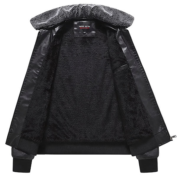 Blouson cuir homme aviateur vintage