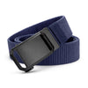 Ceinture militaire bleu marine en nylon