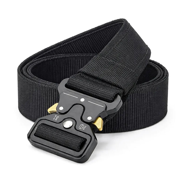 Ceinture militaire tactique noire