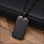 Collier dog tag