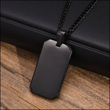 Collier dog tag