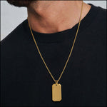 Collier militaire or