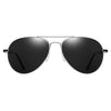 Lunette de soleil homme style aviateur