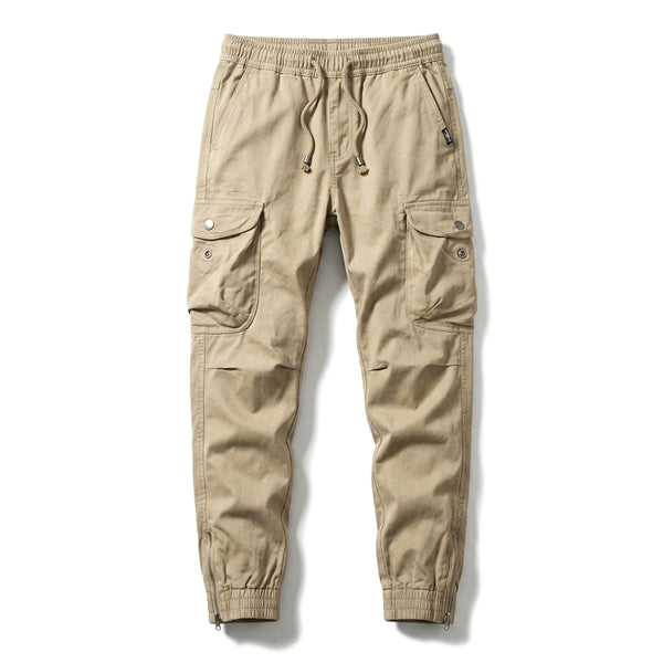 Pantalon cargo kaki homme