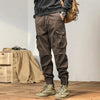 Pantalon cargo marron homme