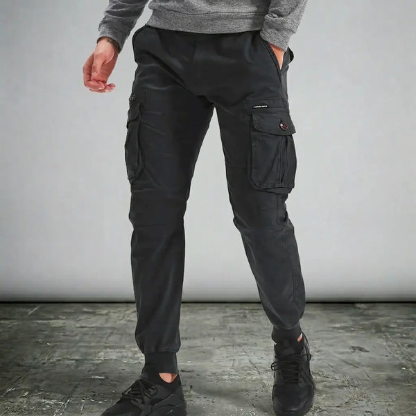 Pantalon cargo noir ado