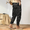 Pantalon cargo noir homme
