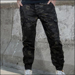 Pantalon militaire camouflage homme