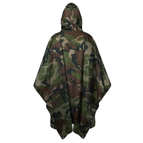 Poncho De Pluie Militaire OD Vinyle – Vert, Bâche/tente De Survie, Neuf