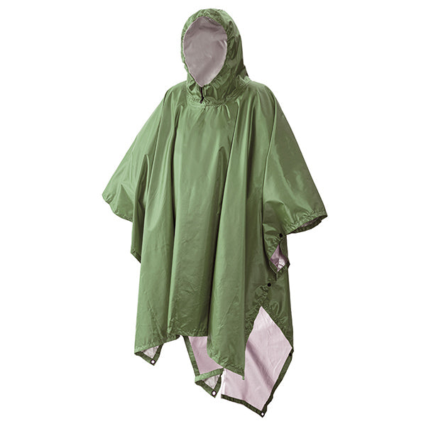 Poncho vert