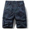 Short cargo homme bleu