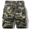 Short cargo homme camouflage