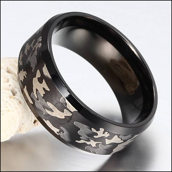 Bague camouflage