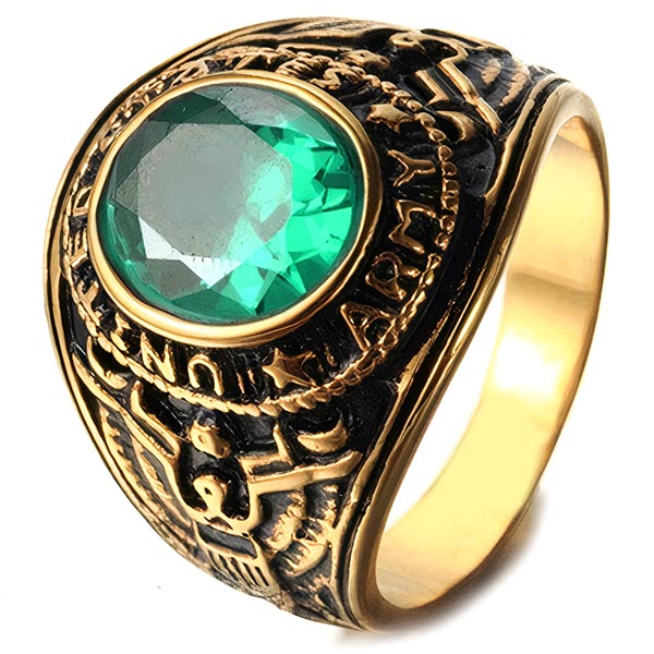 Bague Militaire, Américaine