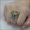 Bague militaire argent