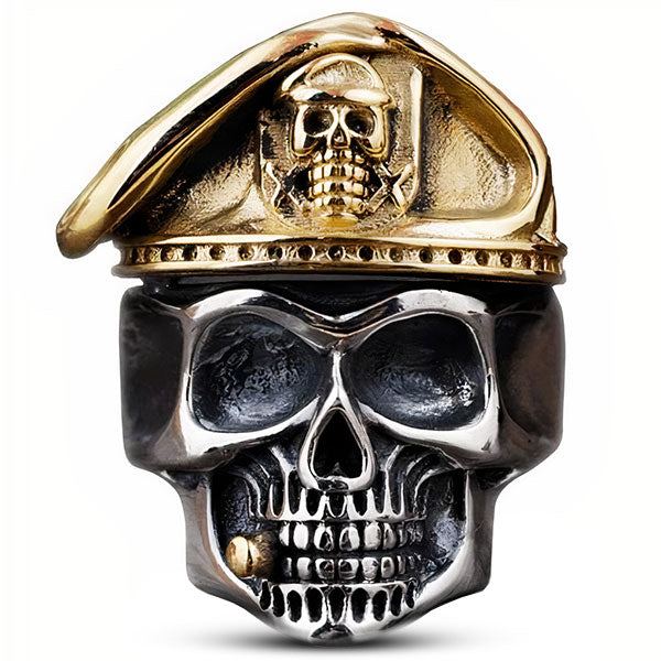 Bague militaire argent